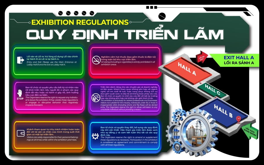 QUY ĐỊNH TRIỂN LÃM